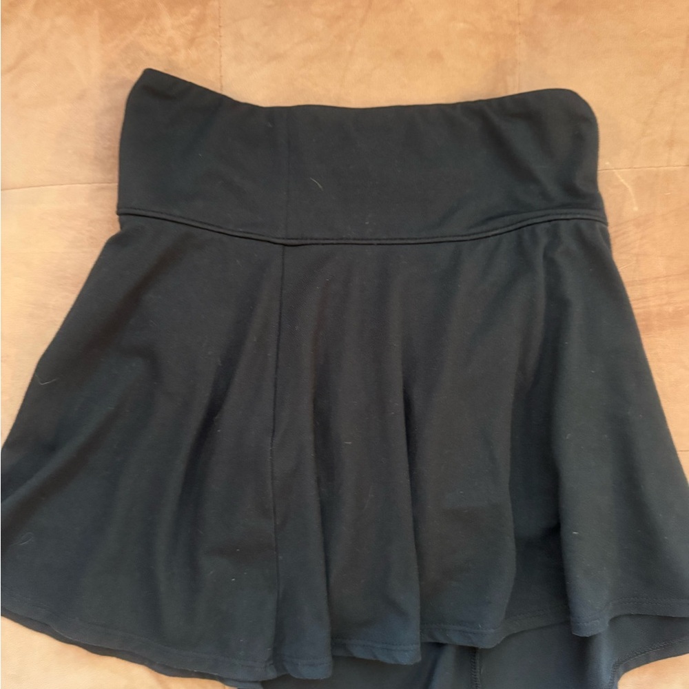 Abercrombie Kids Black Active Skort Size 9/10 – Built-In Shorts